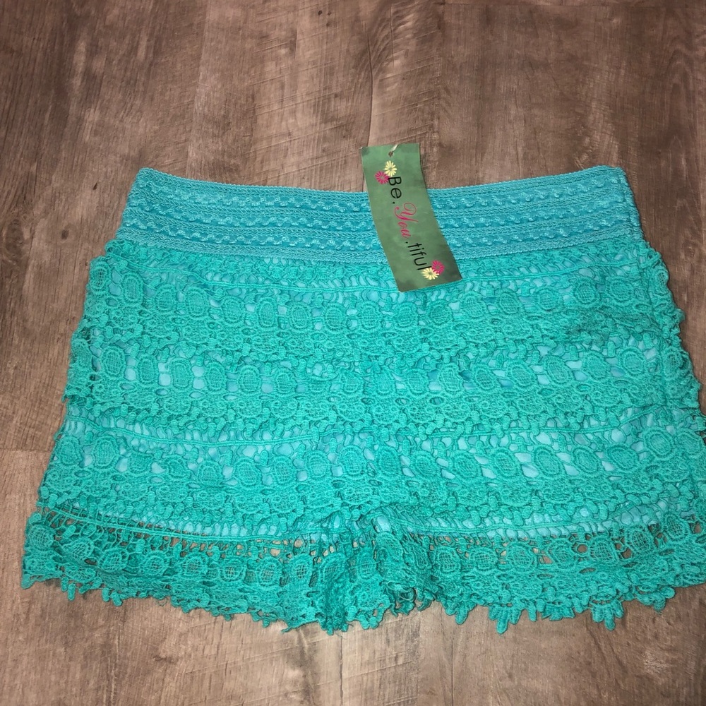 Lace Shorts NWT